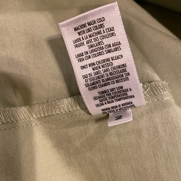 Casual Corner Annex size 20W long women’s dress button down collared, vtg. - Picture 11 of 12